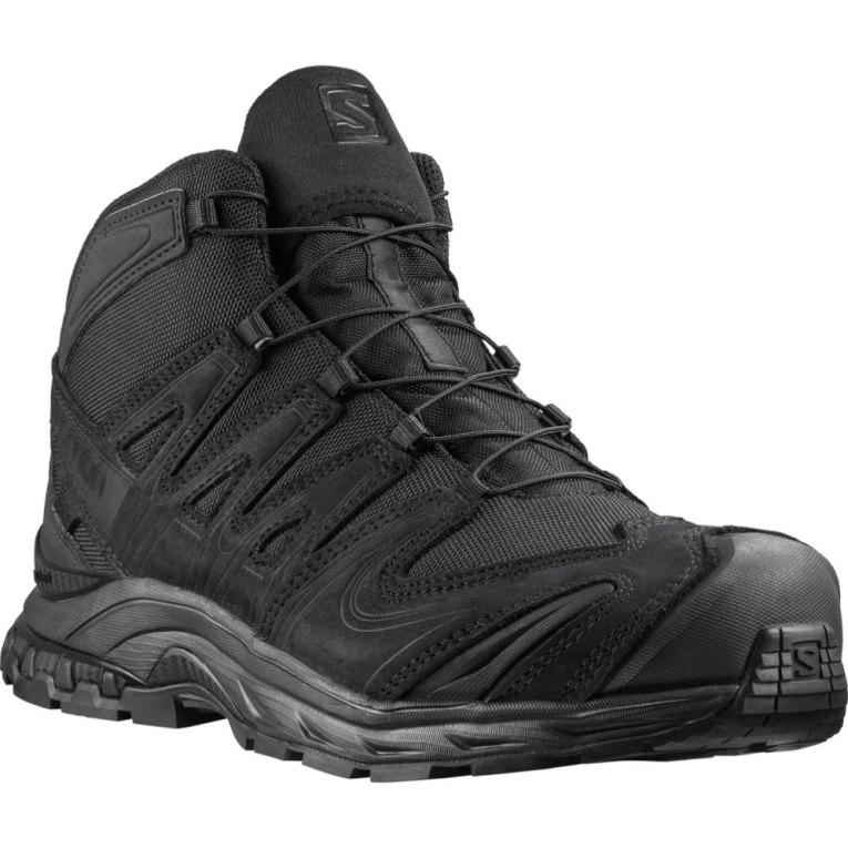 Botas Tácticas Salomon Xa Forces Mid EN Hombre Negros | MX DNCI062